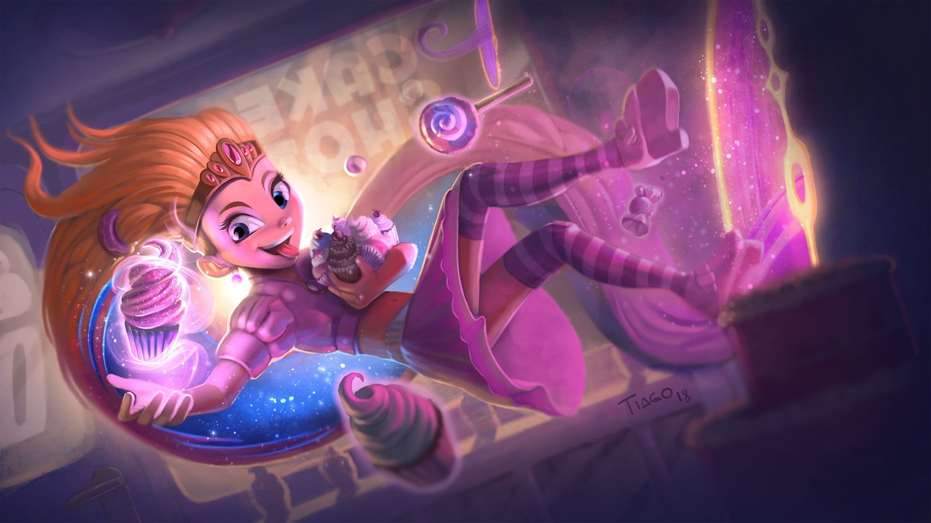 Zoe LoL Splash Art 4K Wallpaper #650