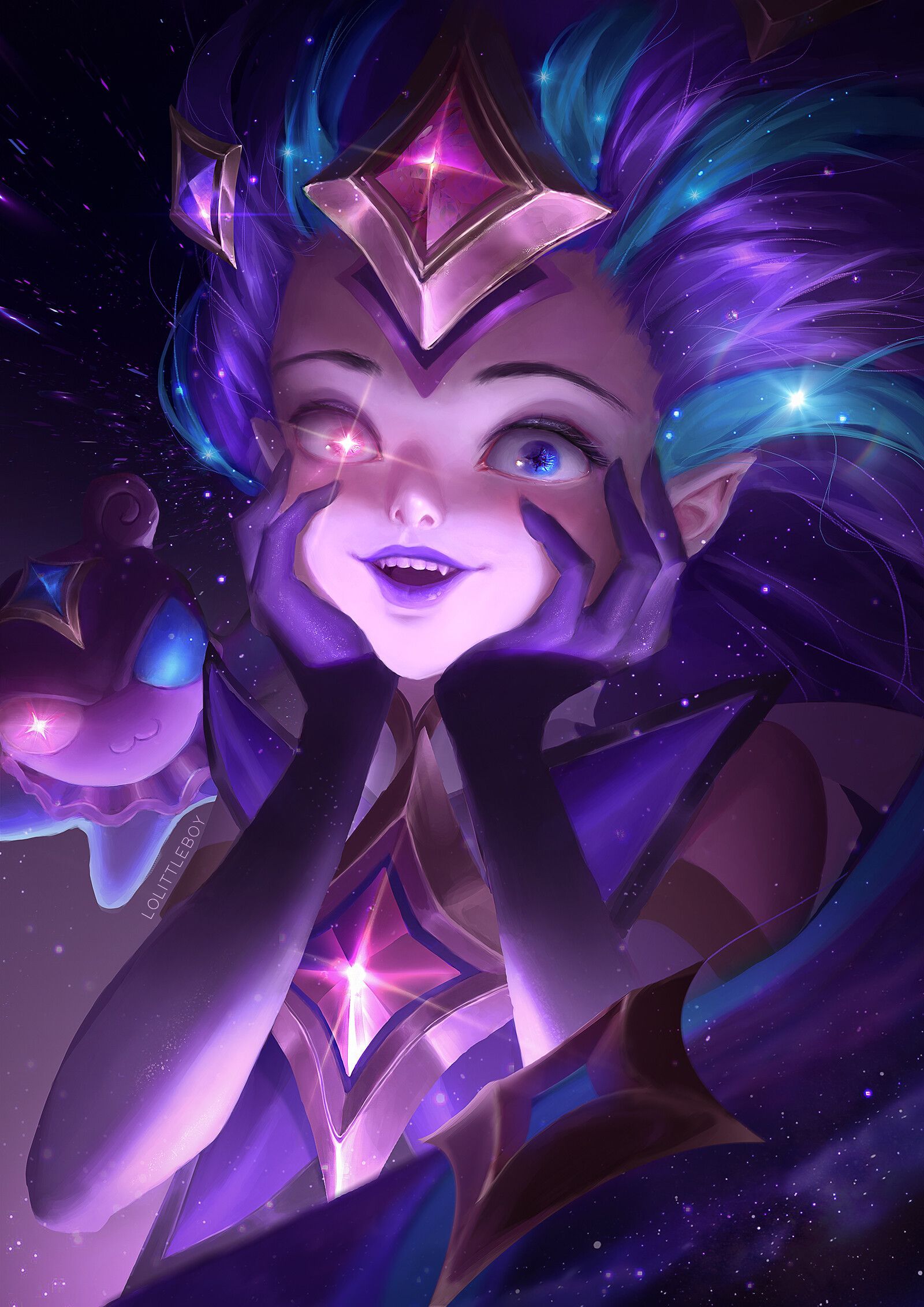 Zoe LoL Splash Art 4K Wallpaper #650