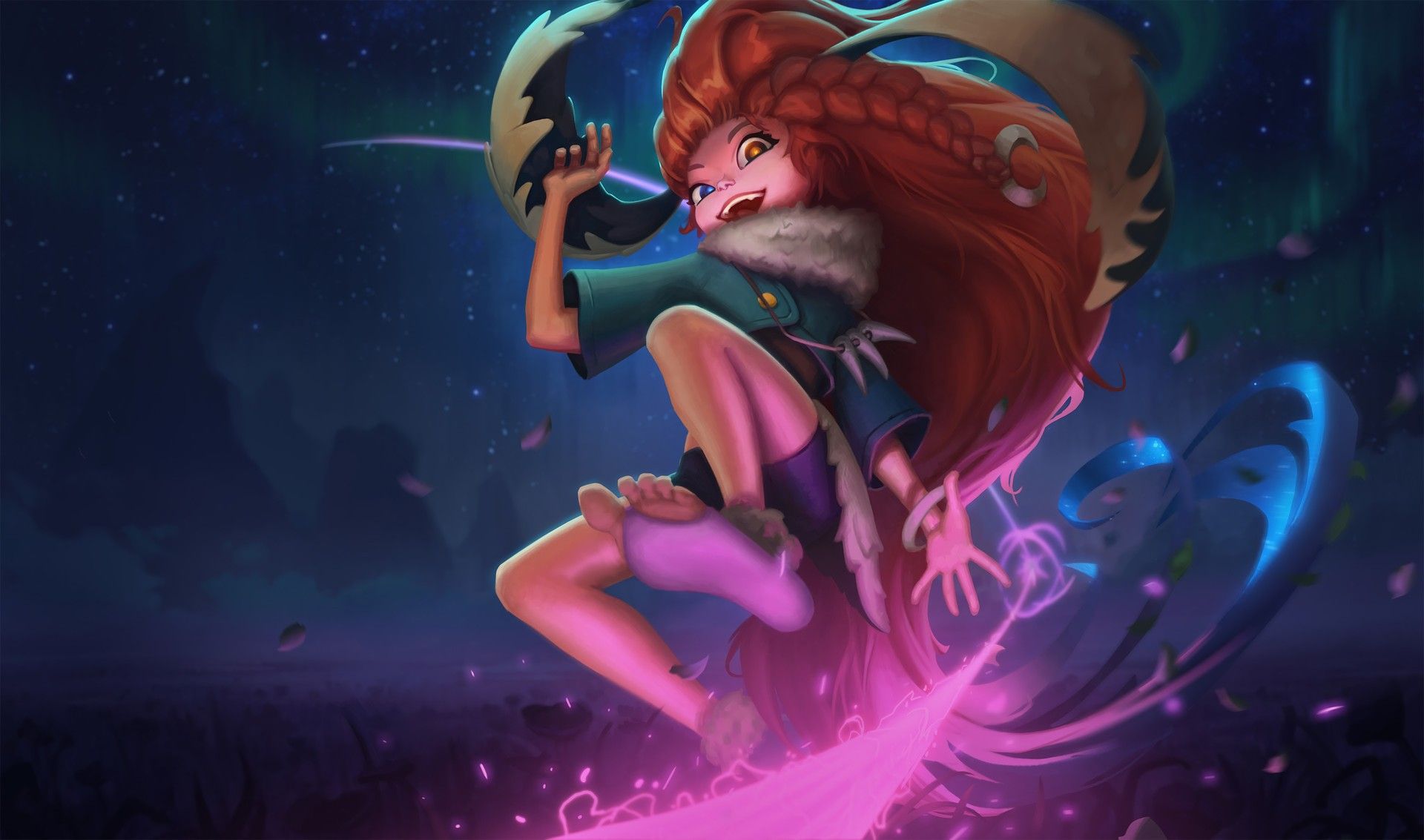 Zoe LoL Splash Art 4K Wallpaper #650