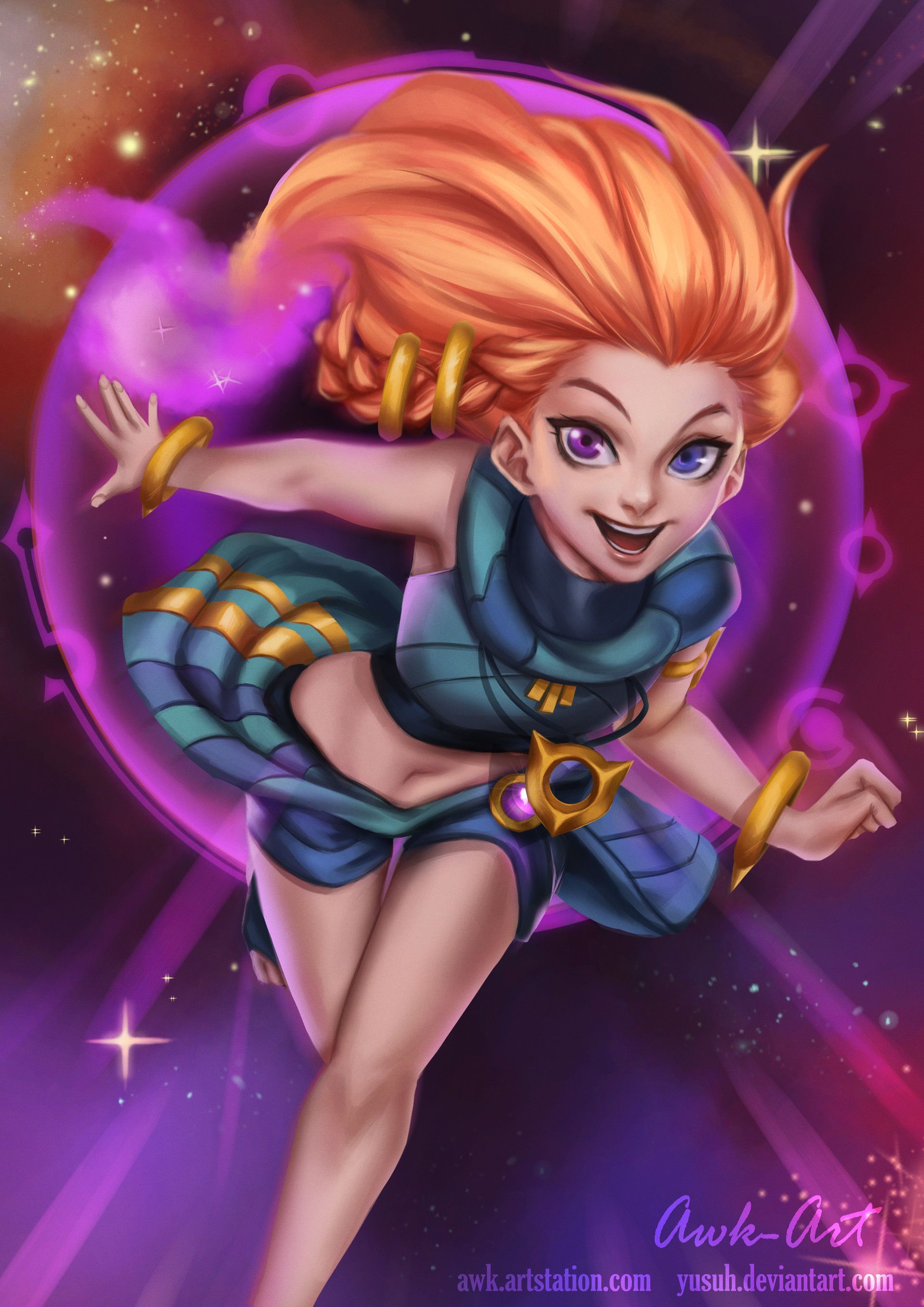 Zoe LoL Splash Art 4K Wallpaper #650