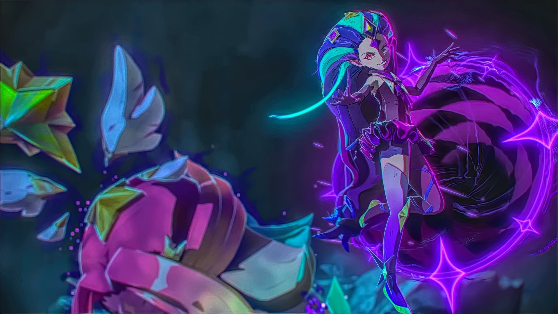 Zoe LoL Splash Art 4K Wallpaper #650