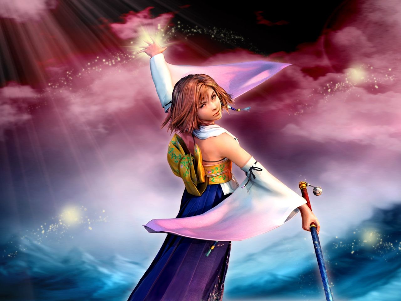 final fantasy wallpaper yuna