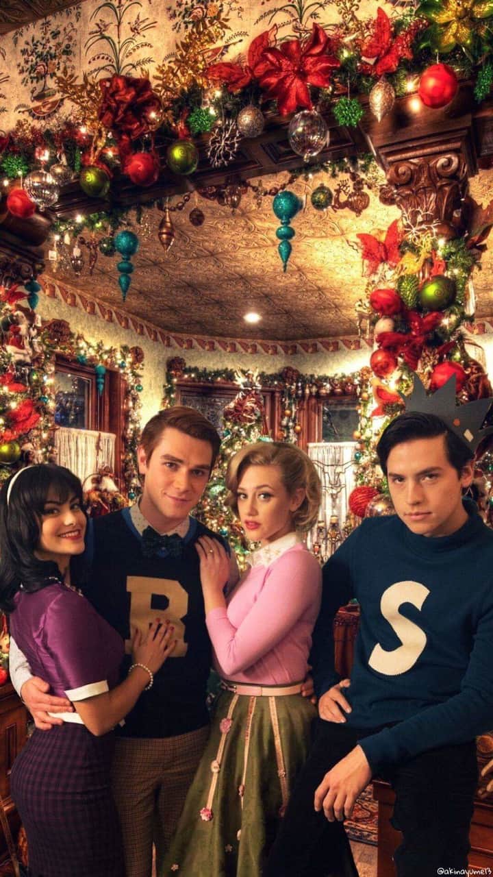 Veronica, Archie, Betty and Jughead