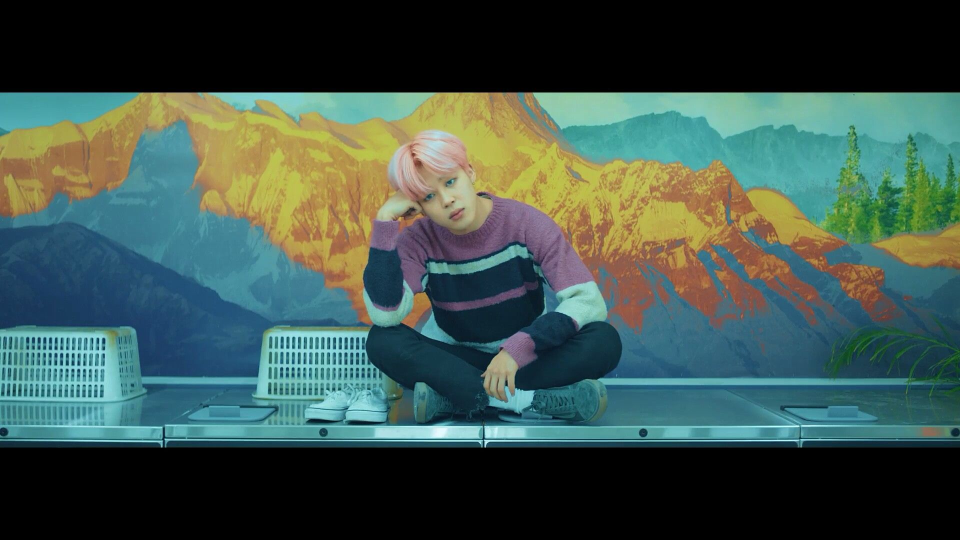 Jimin ❤ BTS '봄날 (Spring Day)' MV #BTS #방탄소년단. Bts spring