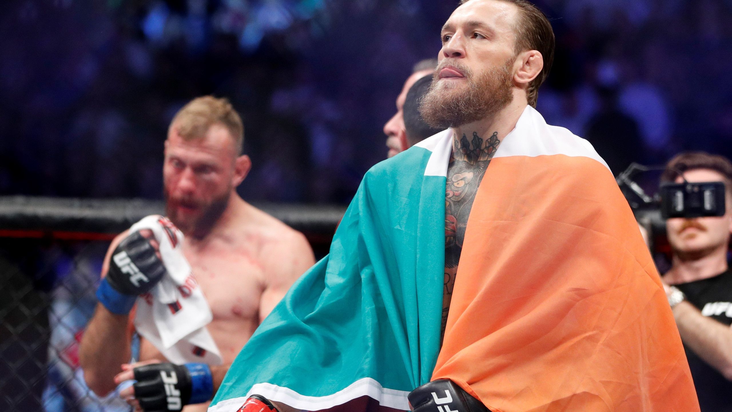 Conor McGregor defeats opponent in 40 seconds in UFC return