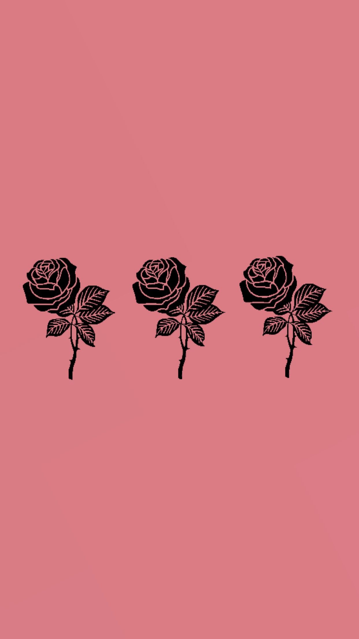 Roses wallpaper. made by Laurette. instagram