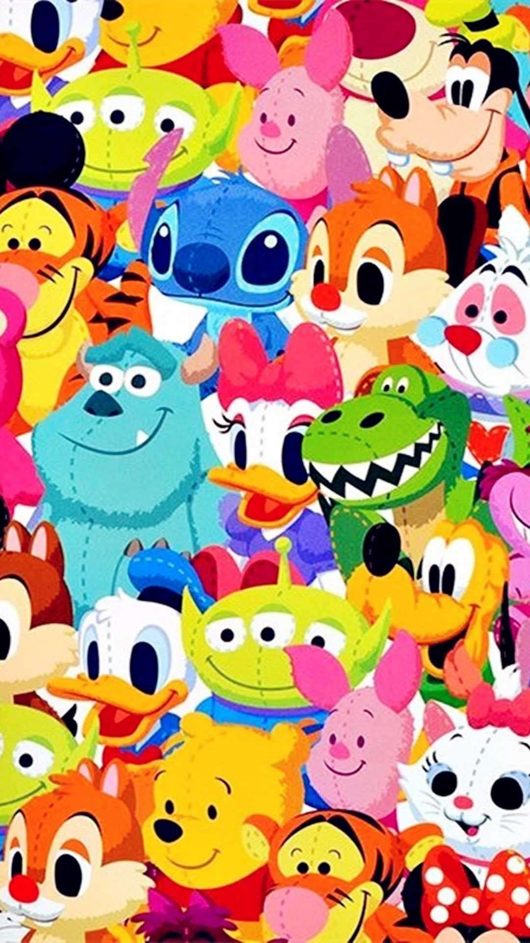 Cute Disney Characters Wallpapers - Wallpaper Cave
