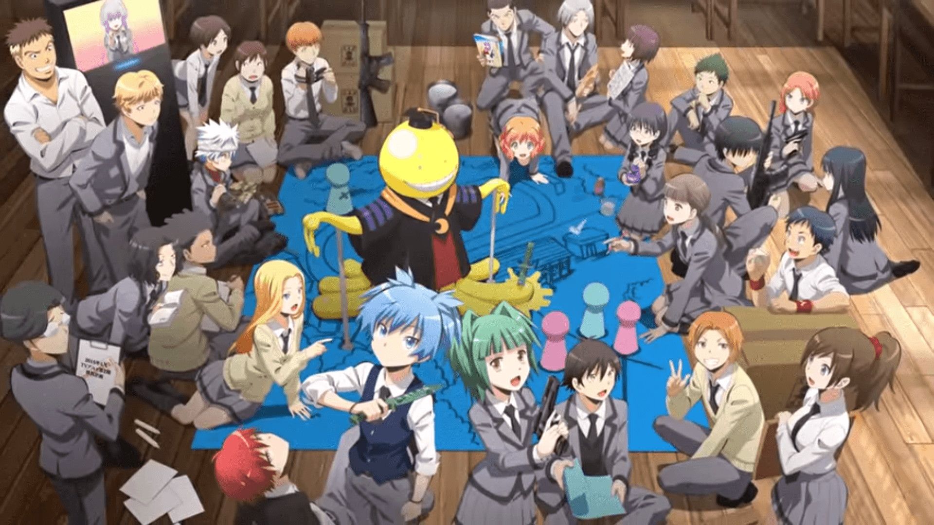 Hot Anime Ansatsu Kyoushitsu Assassination Classroom Wall Poster Scroll  3025