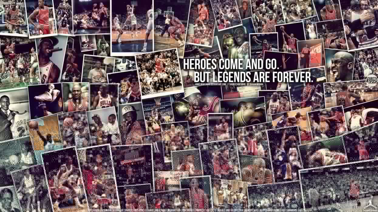 Michael jordan bulls chicago basketball collage tiles tile f