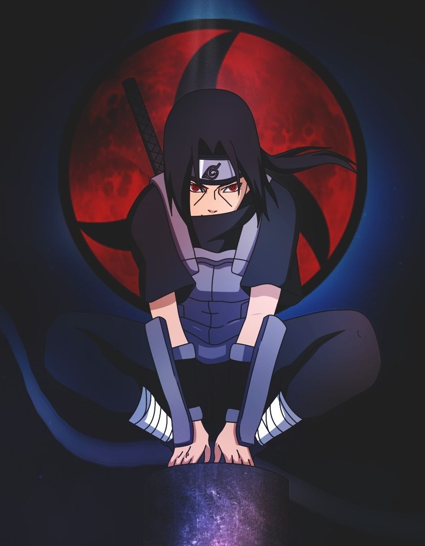 Download Itachi Uchiha, warrior, anime boy, Naruto Shippūden