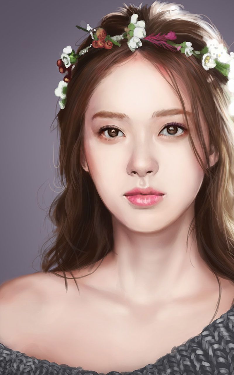 HD Wallpaper of Asian Beauty Fan Art 2020 di 2020