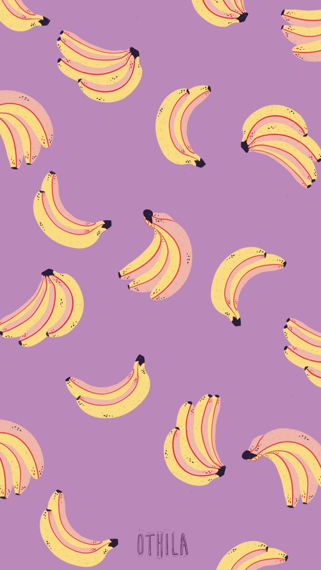 Home decorWallpaper iPhone pattern. Banana wallpaper, iPhone
