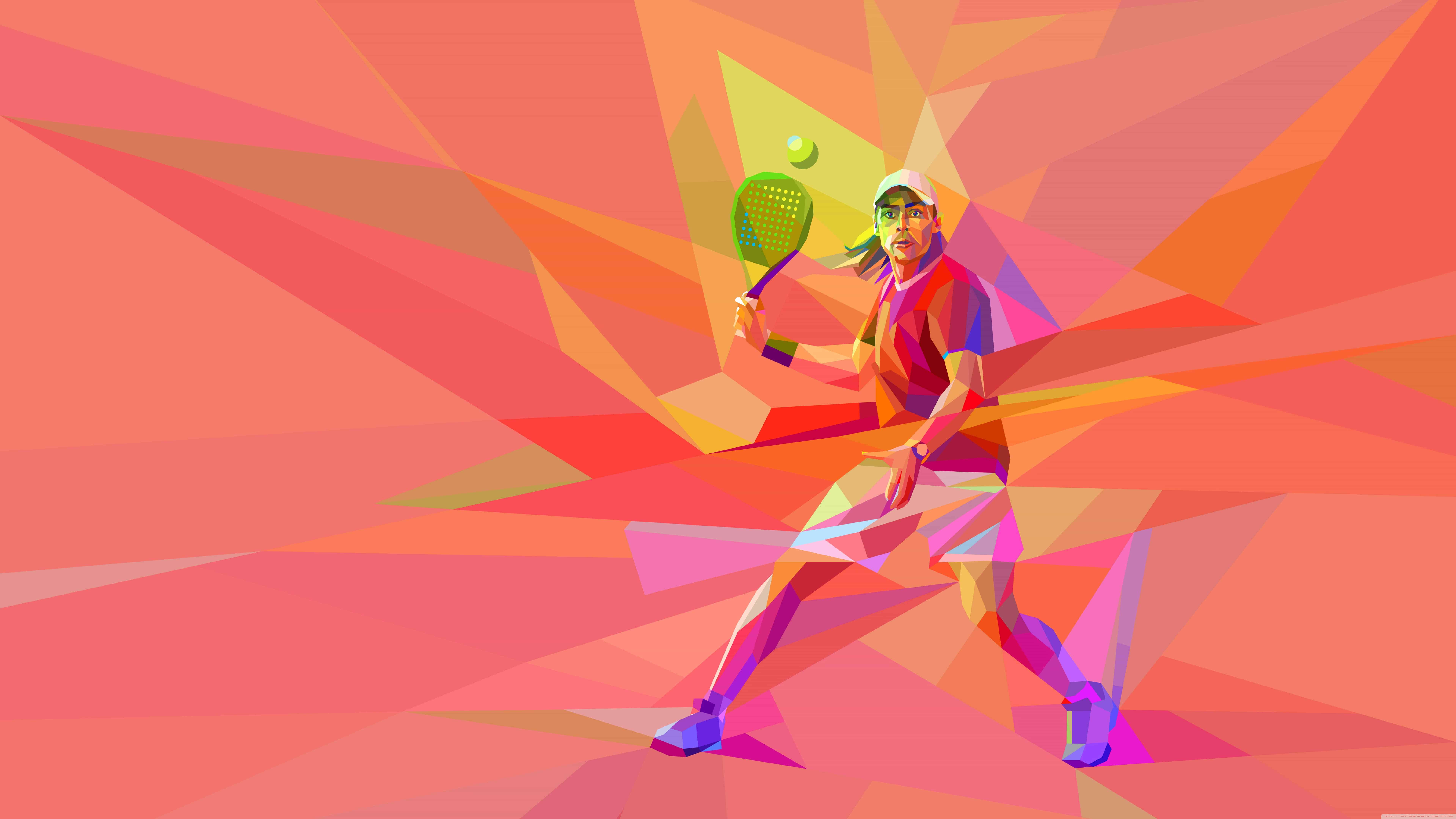 Tennis Player Female UHD 8K Wallpaper