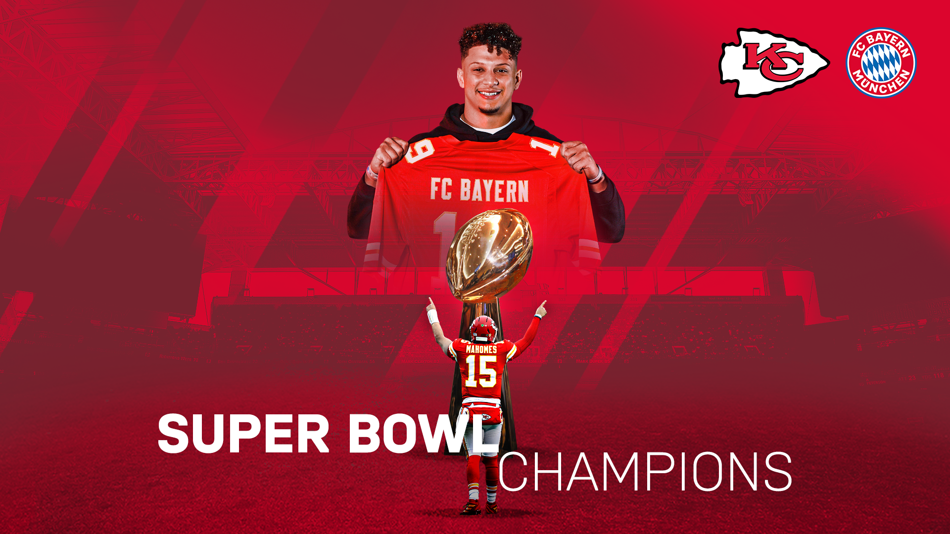 FC Bayern congratulate Super Bowl Champions Kansas City Chiefs