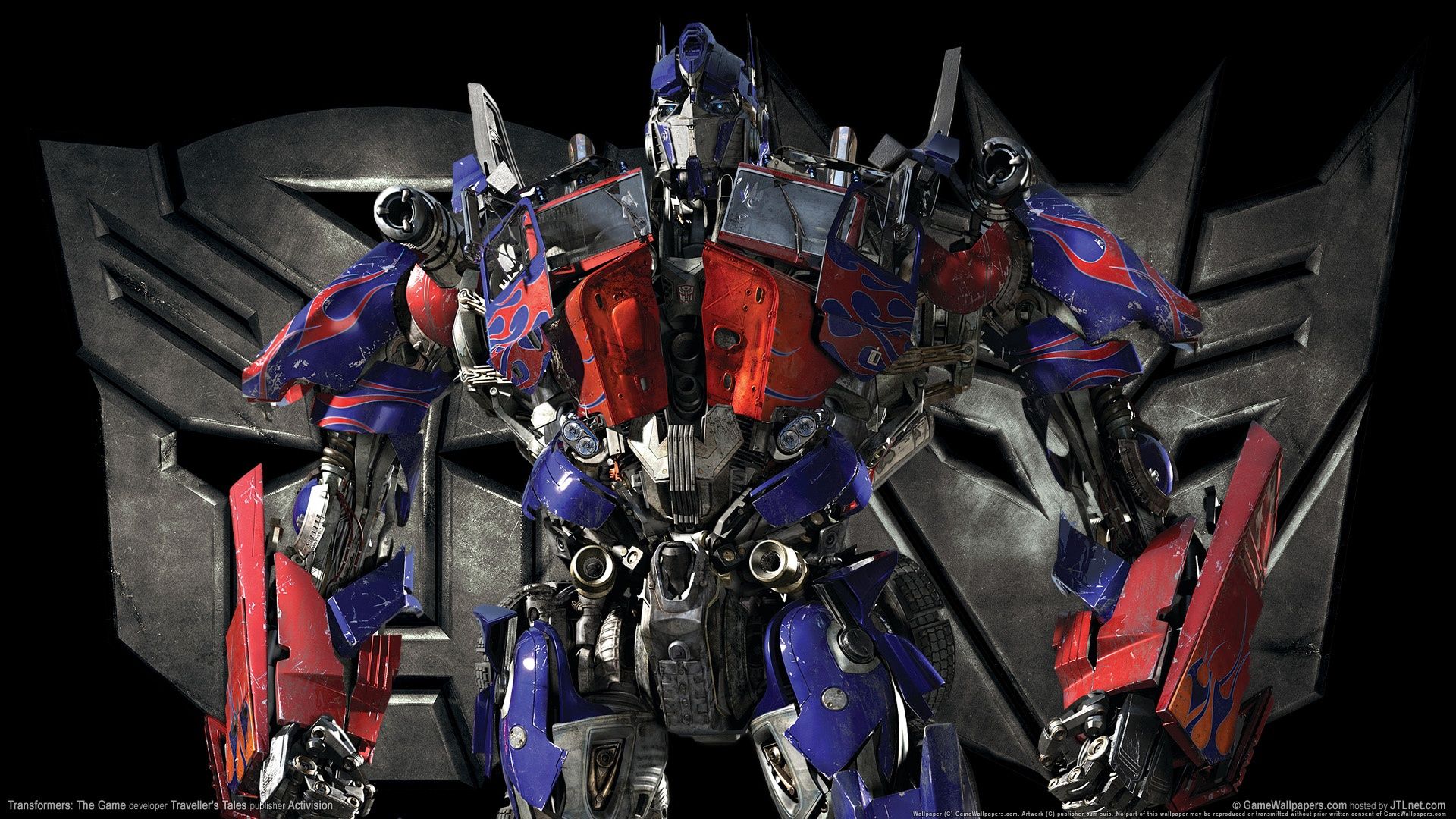 Transformers Optimus Prime Game Wallpaper in jpg format for free