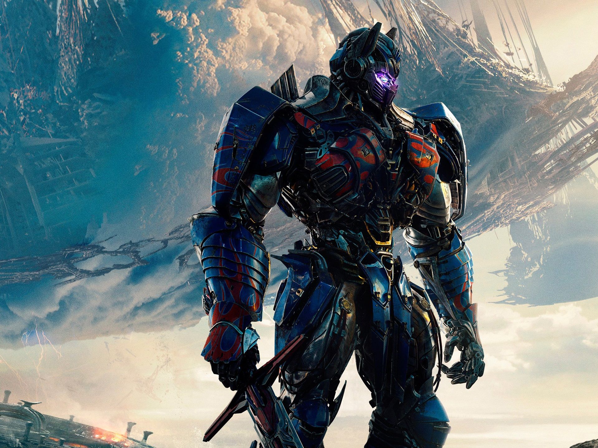 Wallpaper 2017 Transformers: The Last Knight, Optimus Prime