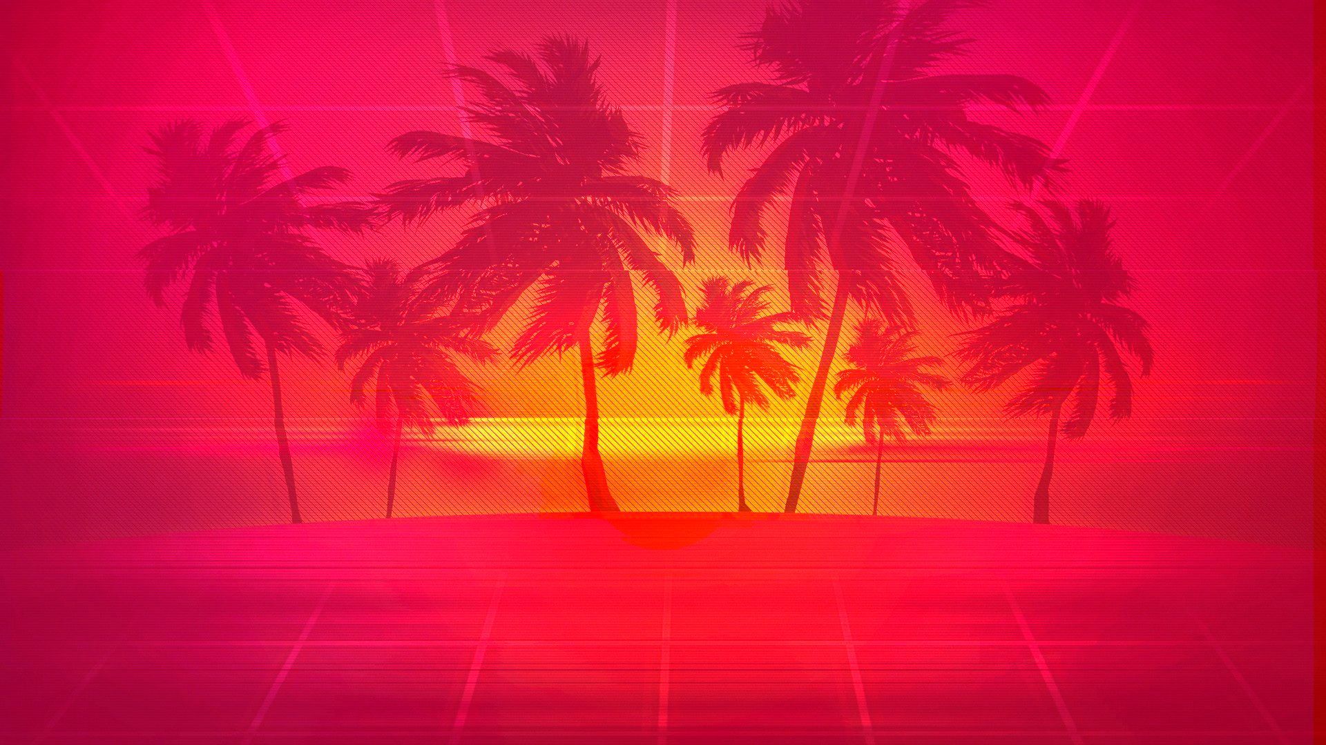 Retro Wave HD Wallpapers.