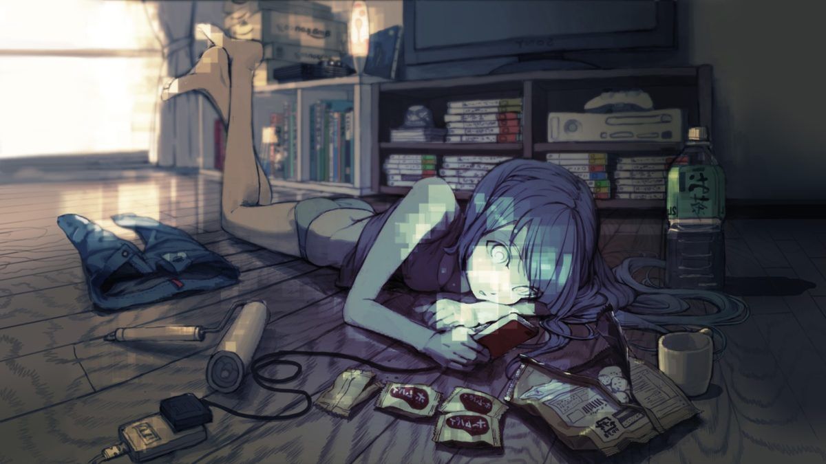 original Characters, Room, Anime Girls Wallpaper HD / Desktop