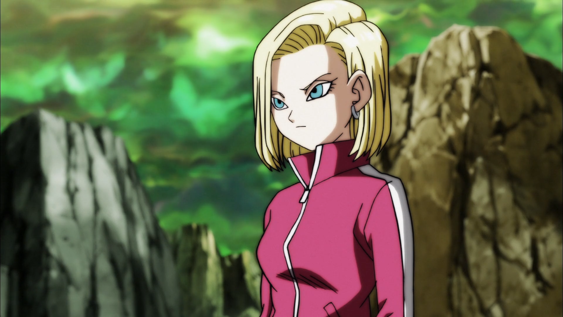 1920x1080 Android 18 (Dragon Ball) desktop background