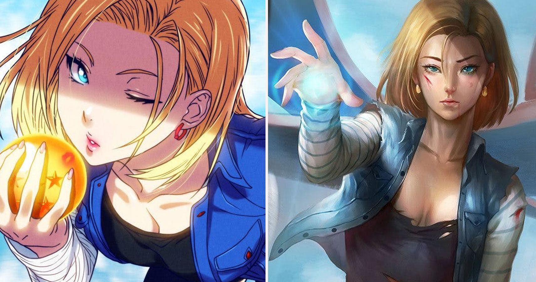 Gear Turning: 25 Steamy Android 18 Fan Art Image That Go Too Far