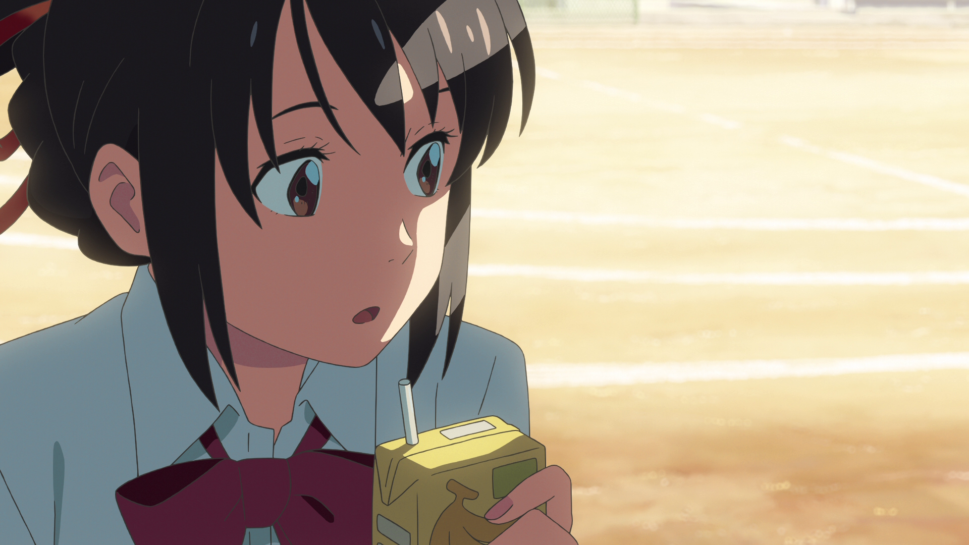 Anime Tên của bạn. Kimi No Na Wa. Hình nền Mitsuha Miyamizu