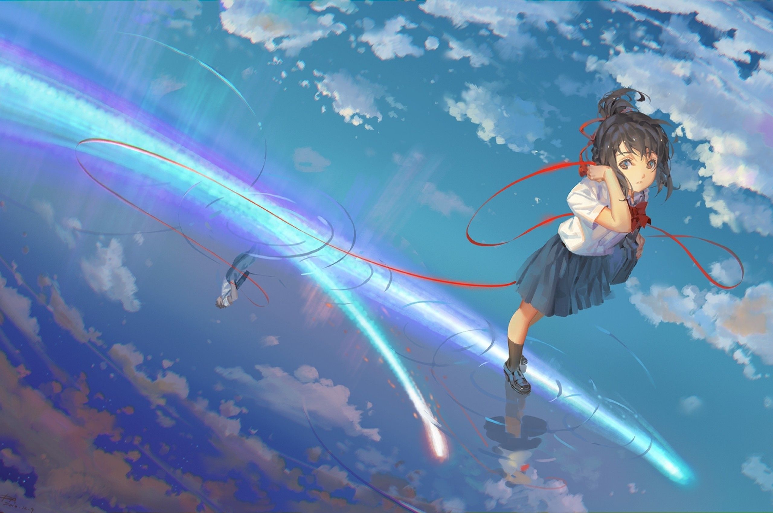 Download 2560x1700 Your Name, Mitsuha Miyamizu, Taki Tachibana