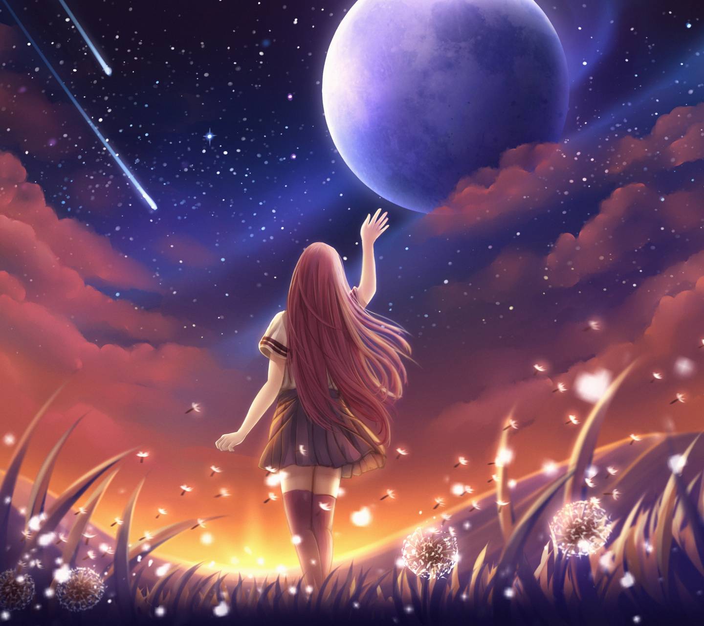 alone anime girl wallpaper for laptop