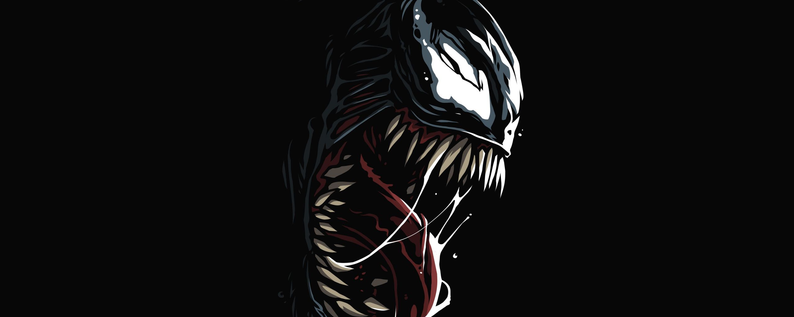 Venom Amoled 4k 2560x1024 Resolution HD 4k Wallpaper