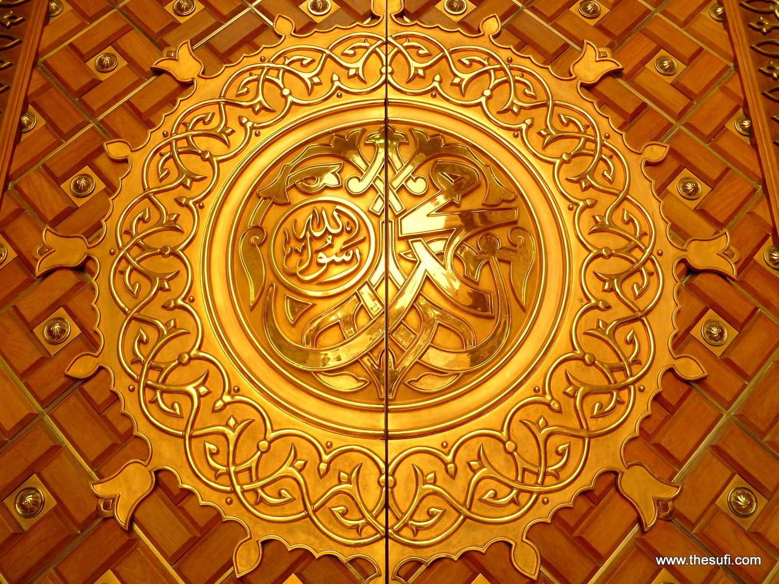 Islamic Art wallpaper of Mecca and Medina