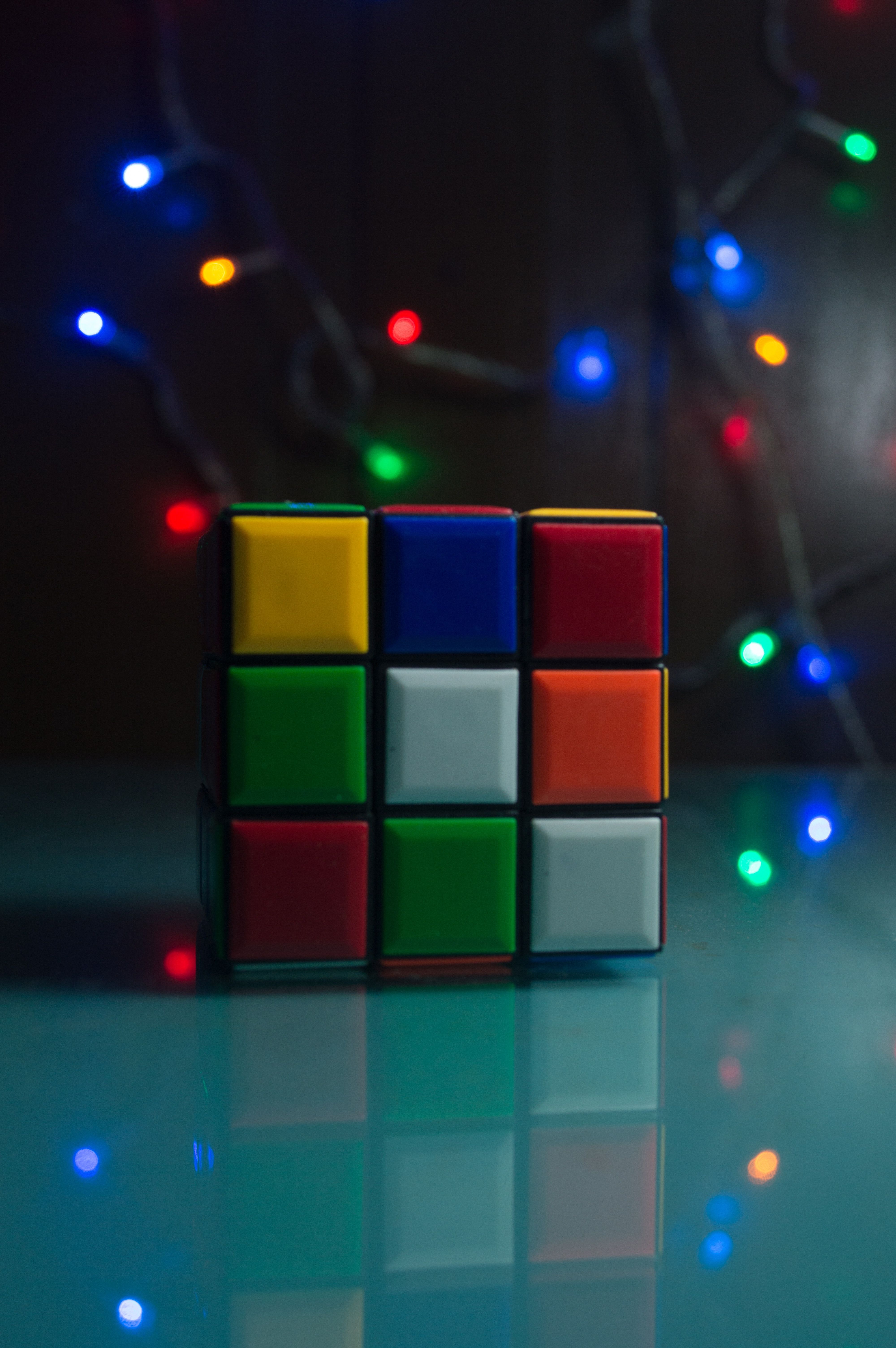 Shallow Focus Photo Of Rubik's Cube · Free