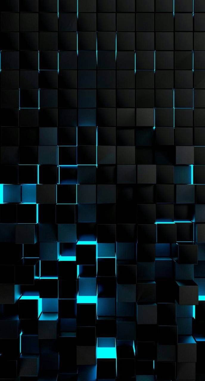 Cubo Blu Wallpaper