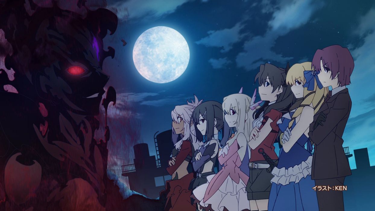 Fate kaleid liner PRISMA ILLYA Chloe von Einzbern Bazett Fraga