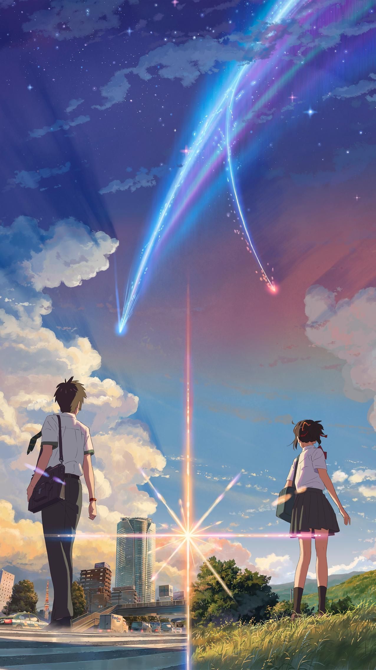 Your Name. (2016) Phone Wallpaper. Your name anime, Your
