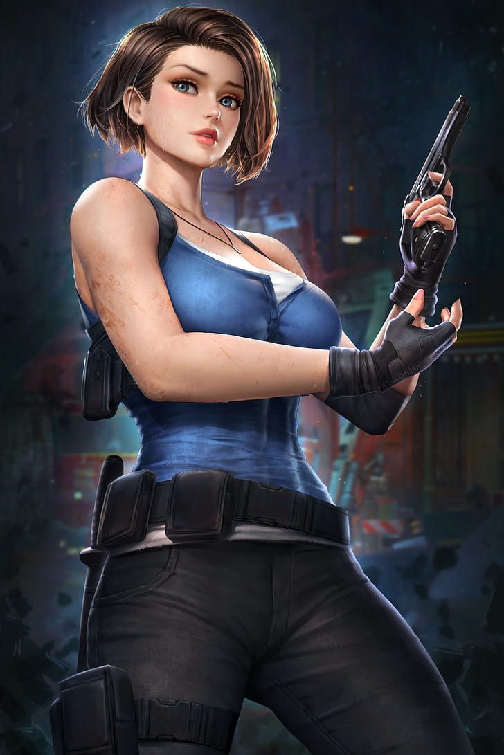 Resident Evil 3 Remake Jill Valentine 4K Wallpaper #3.1567