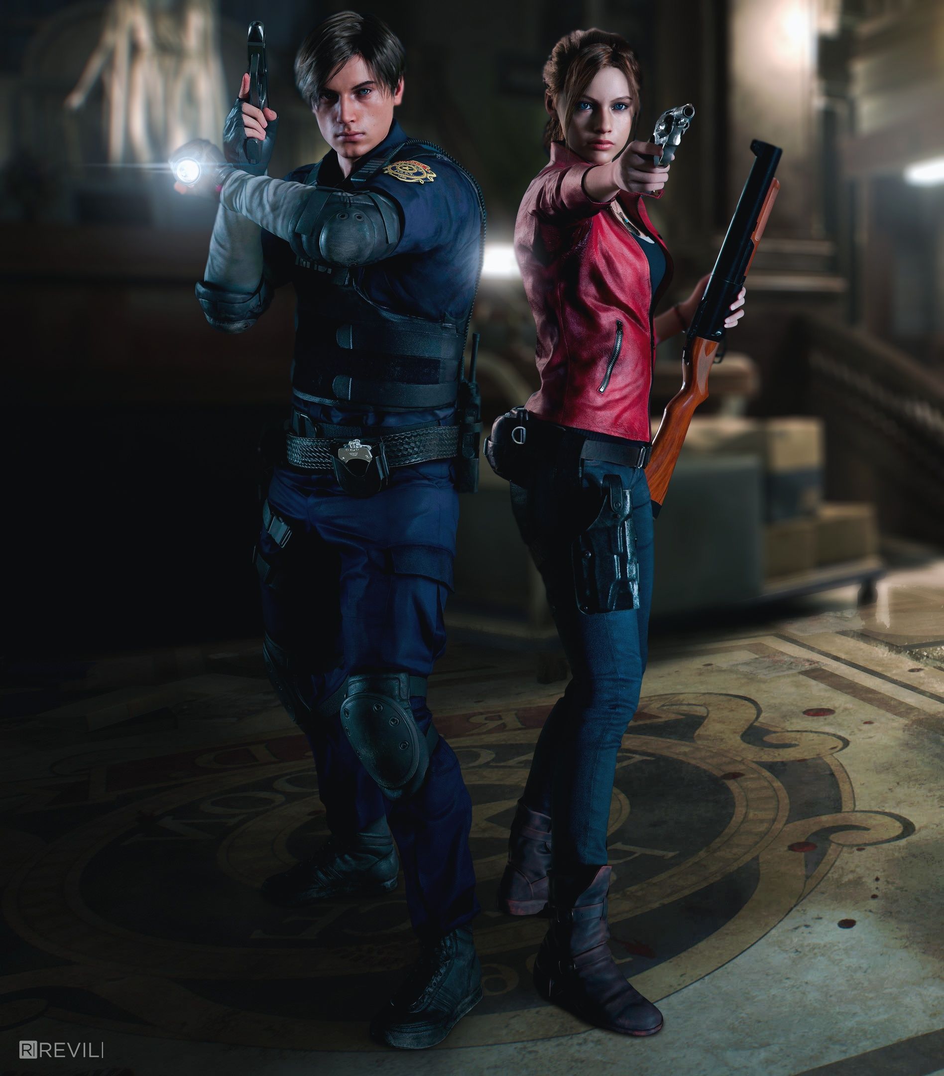 Leon Kennedy And Claire Redfield Wallpapers Wallpaper Cave 5393