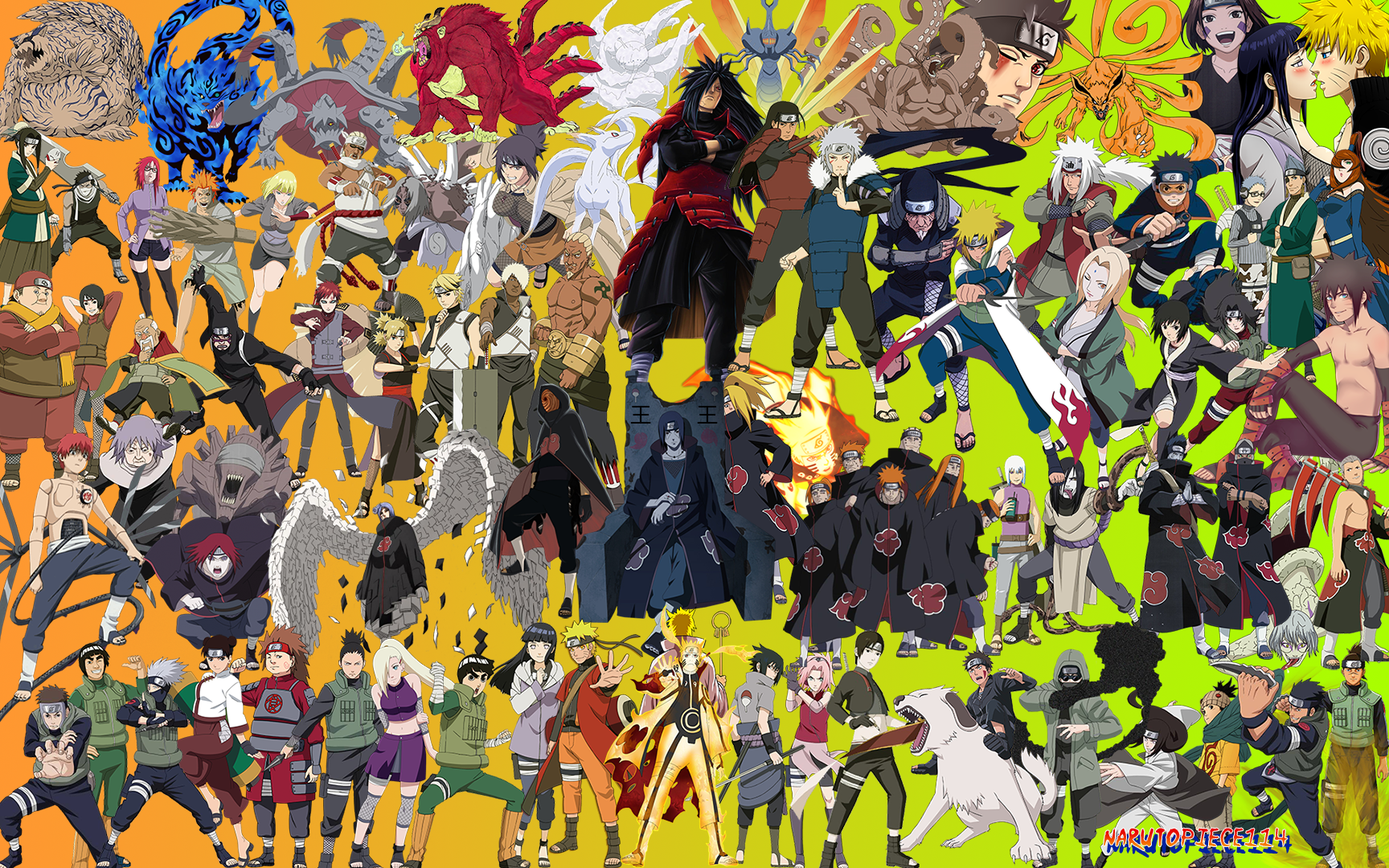 All Naruto Characters Wallpaper Free All Naruto Characters