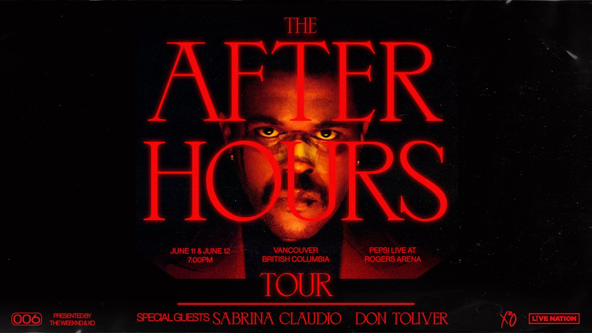 The Weeknd 'The After Hours Tour'
