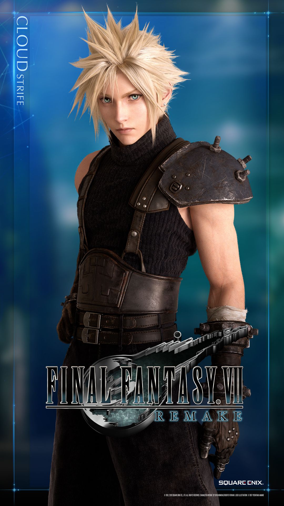 Final Fantasy VII Remake Wallpaper of Cloud Strife and Barret