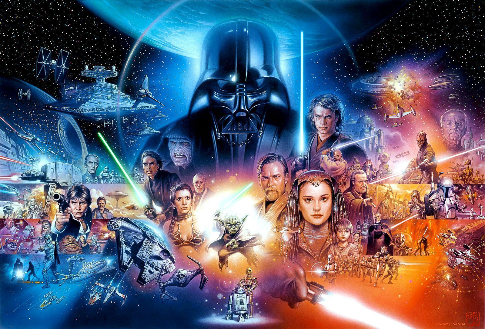 Star Wars All Characters Wallpaper Free Star Wars All Characters Background