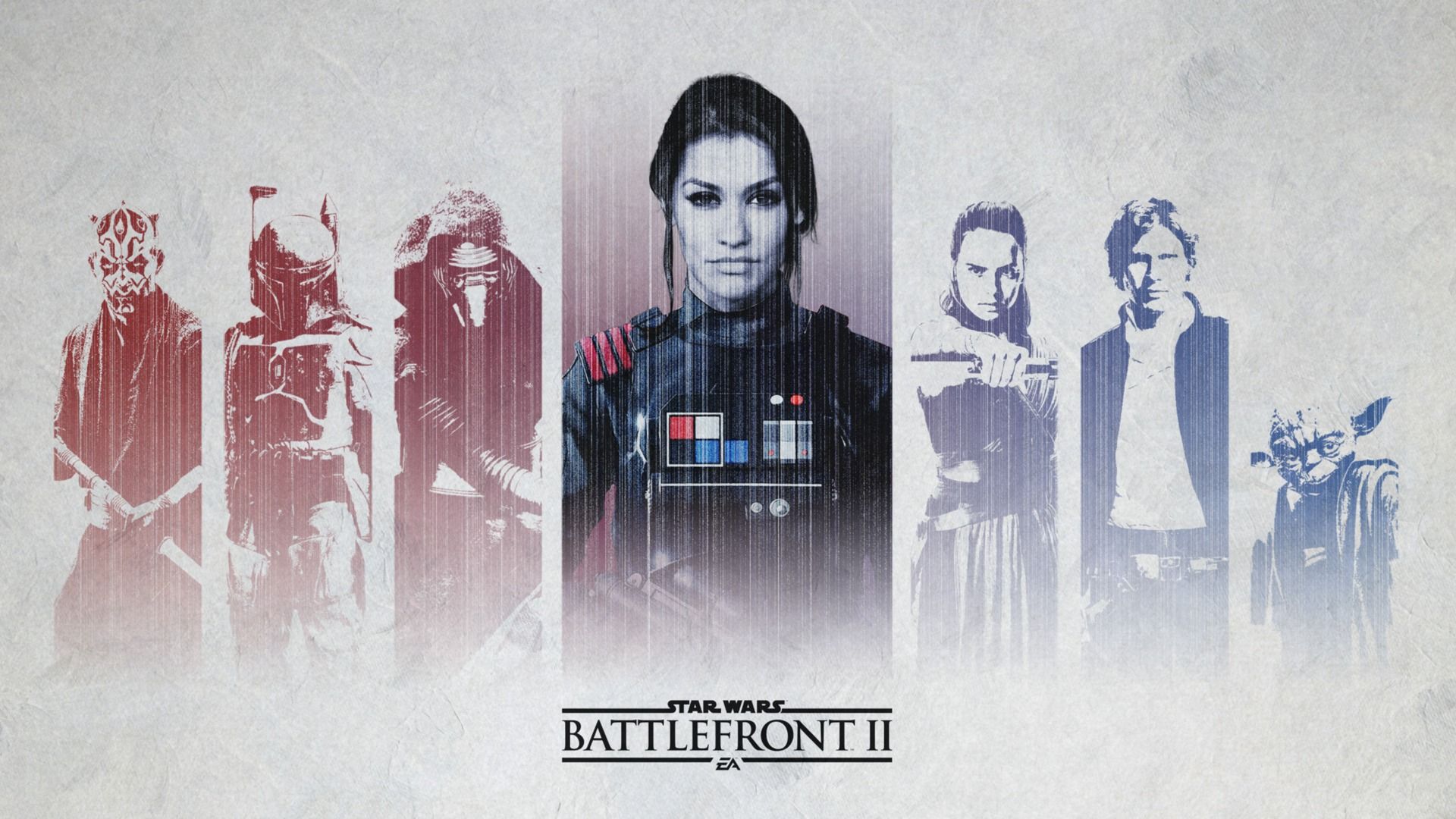 Iden Versio with other heroes. Wallpaper from Star Wars