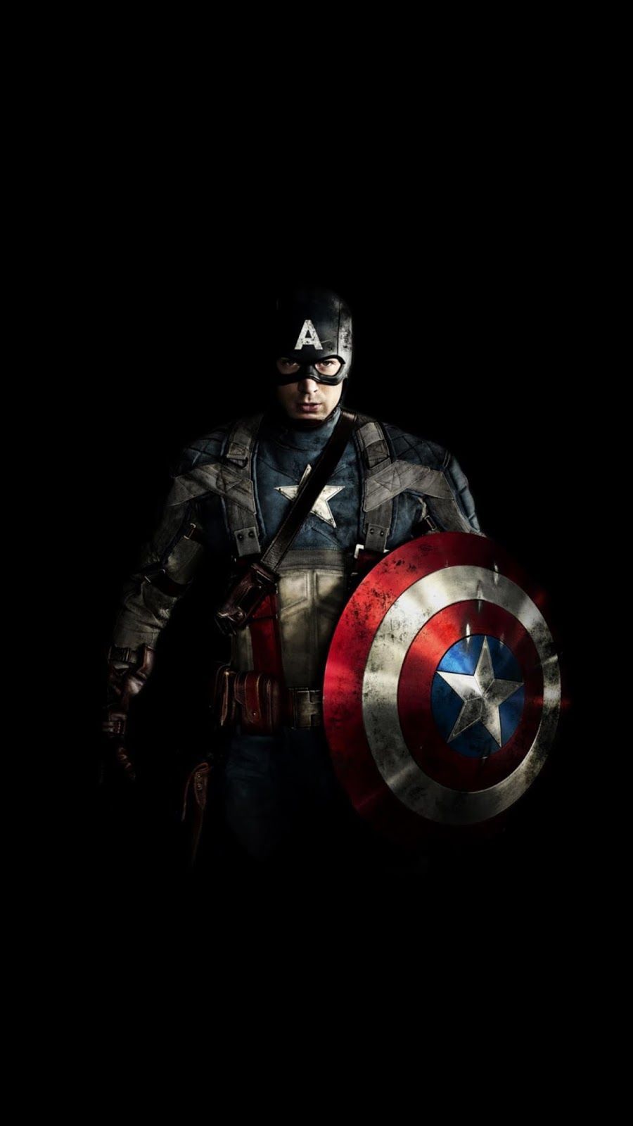Captain America Amoled Full Hd Wallpapers Wallpaper Cave