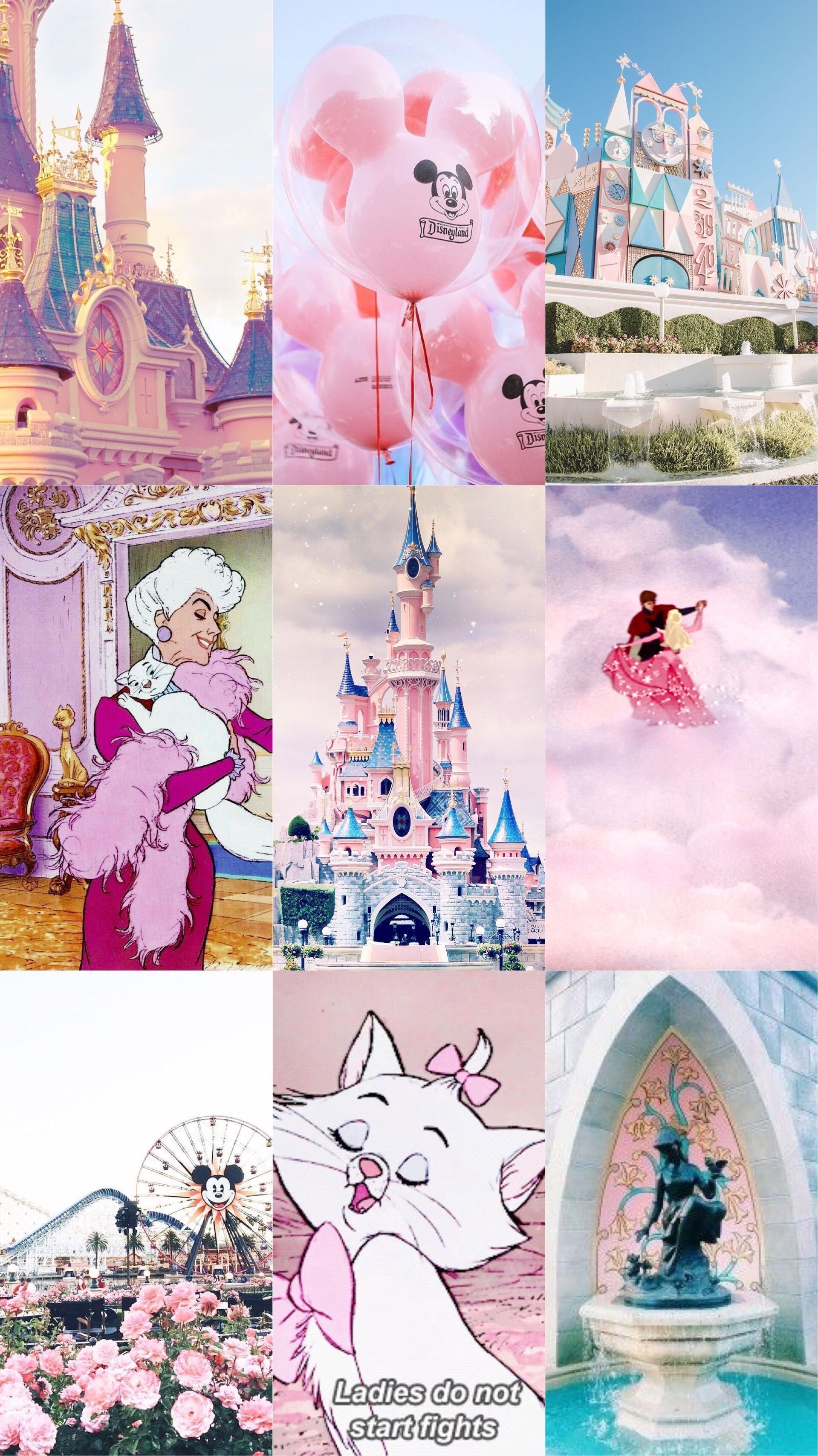 Disney Princess Collage Wallpaper