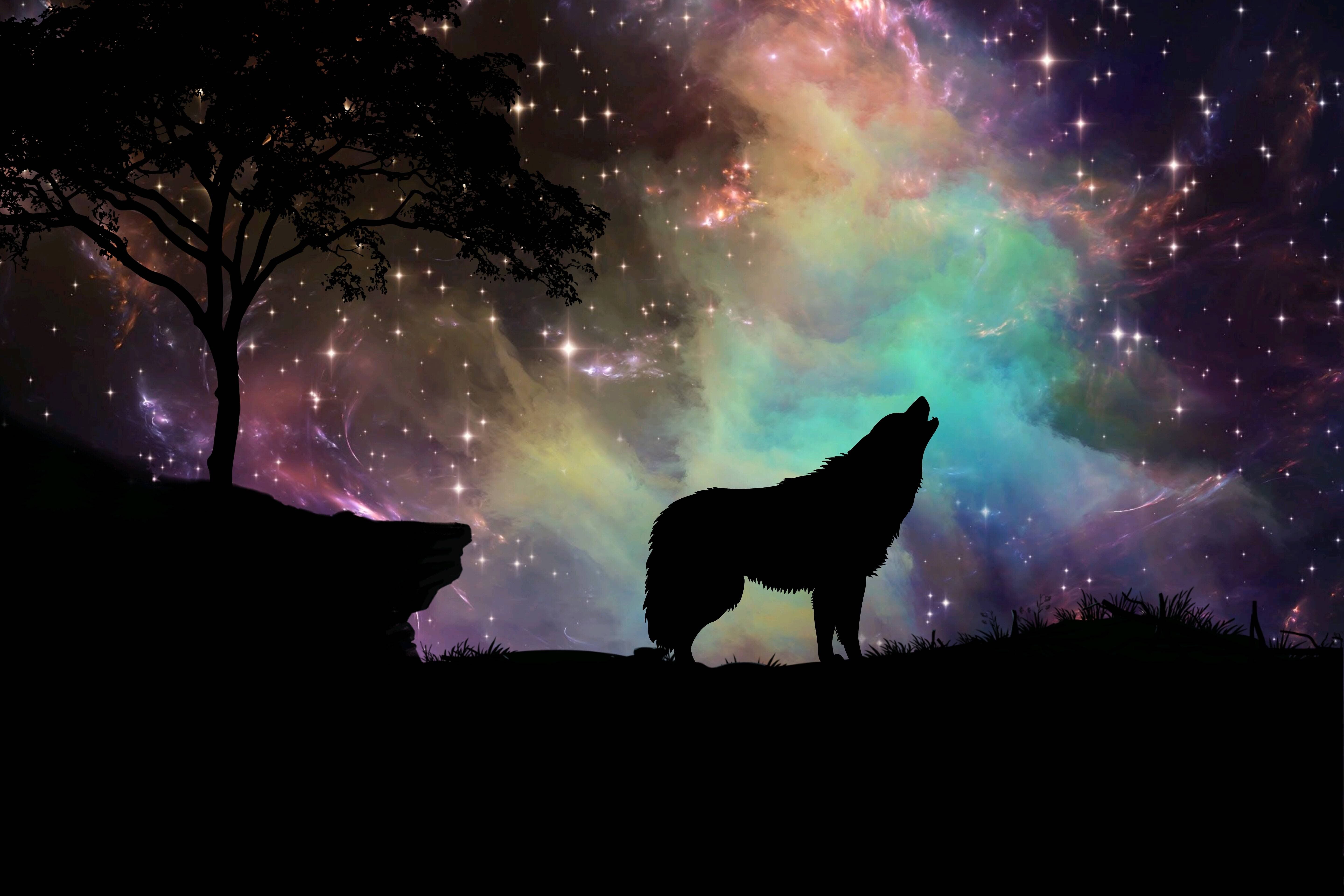 howling 4K wallpaper for your desktop or mobile screen free