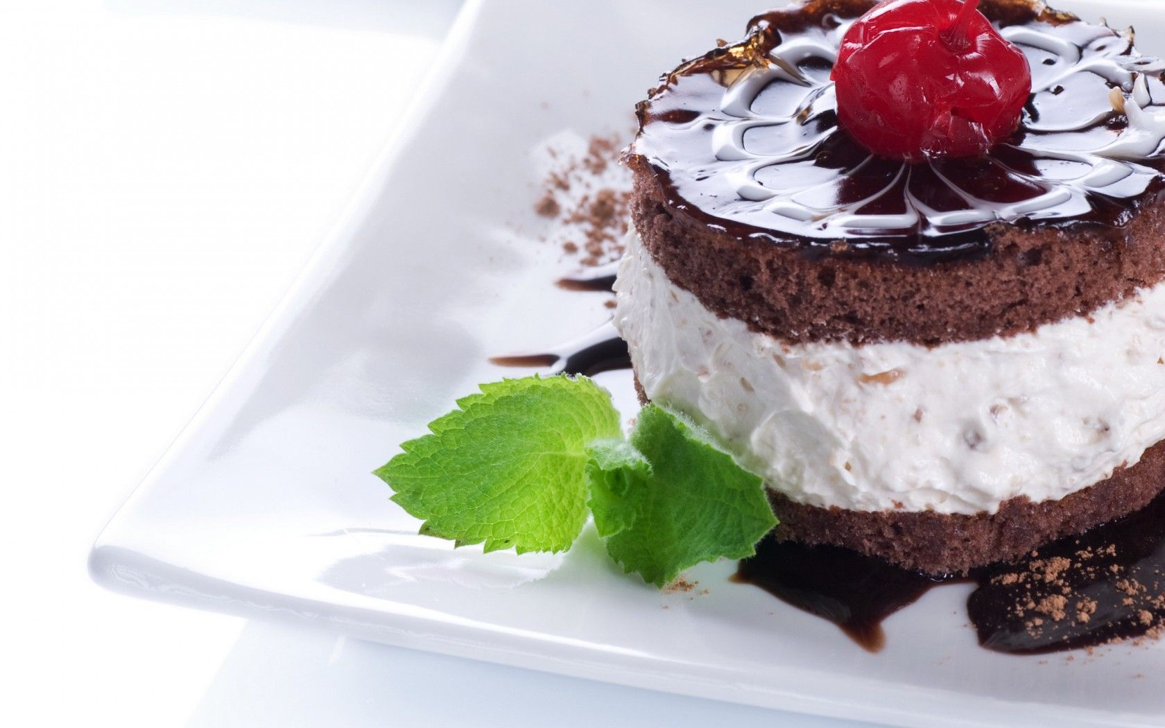 Chocolate Cake HD Wallpaper