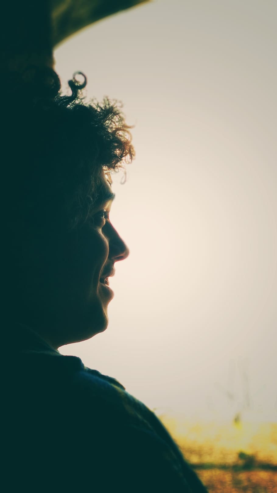 HD wallpaper: face, traveller, curly, boy, young, smile, profile