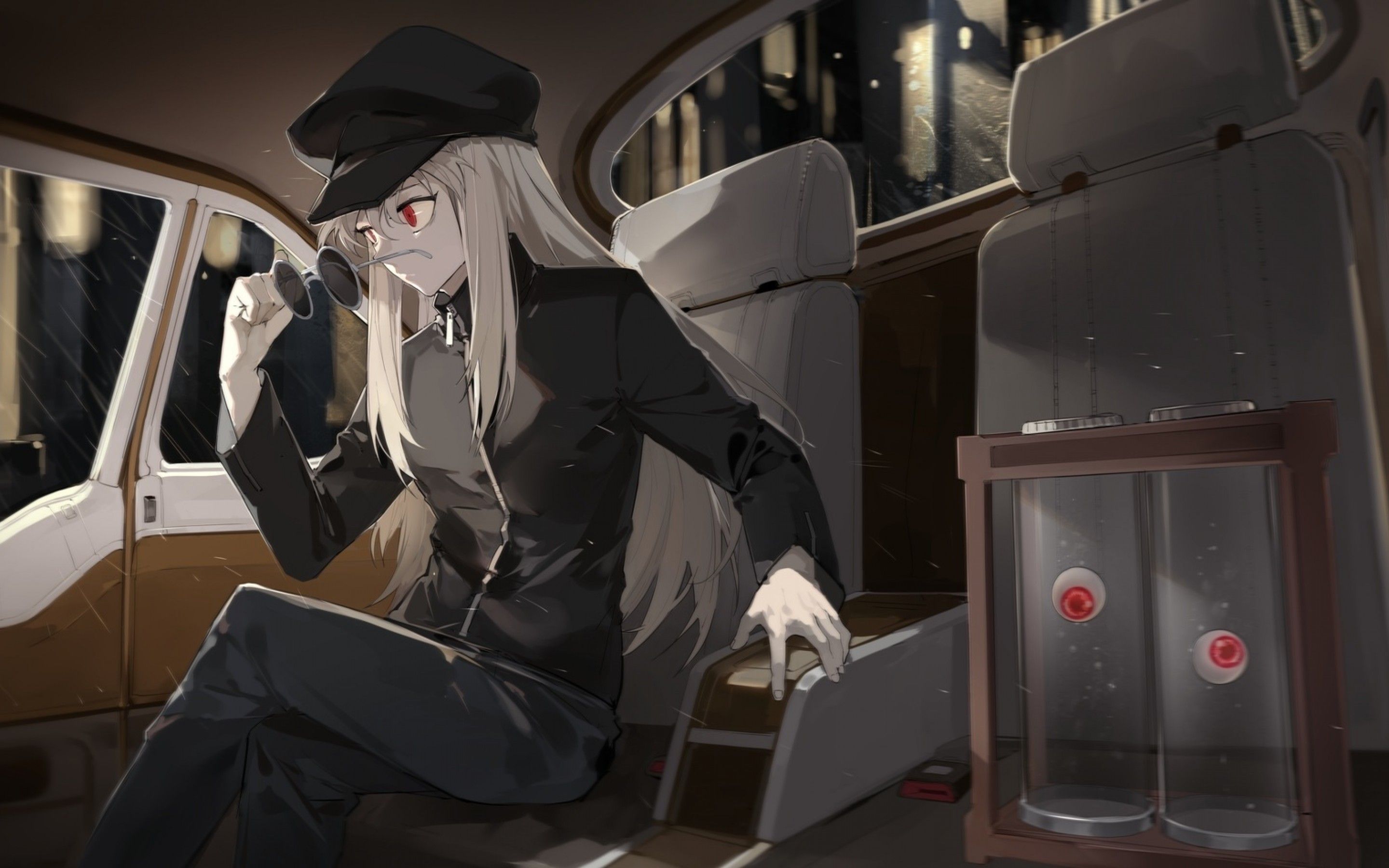 Download 2880x1800 Hunter X Hunter, Kurapika, Raining, Long Male