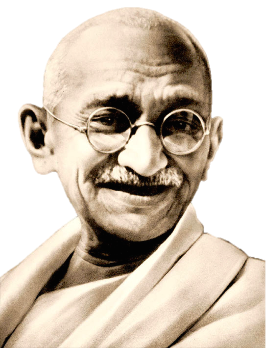 Mahatma Gandhi PNG Transparent Image