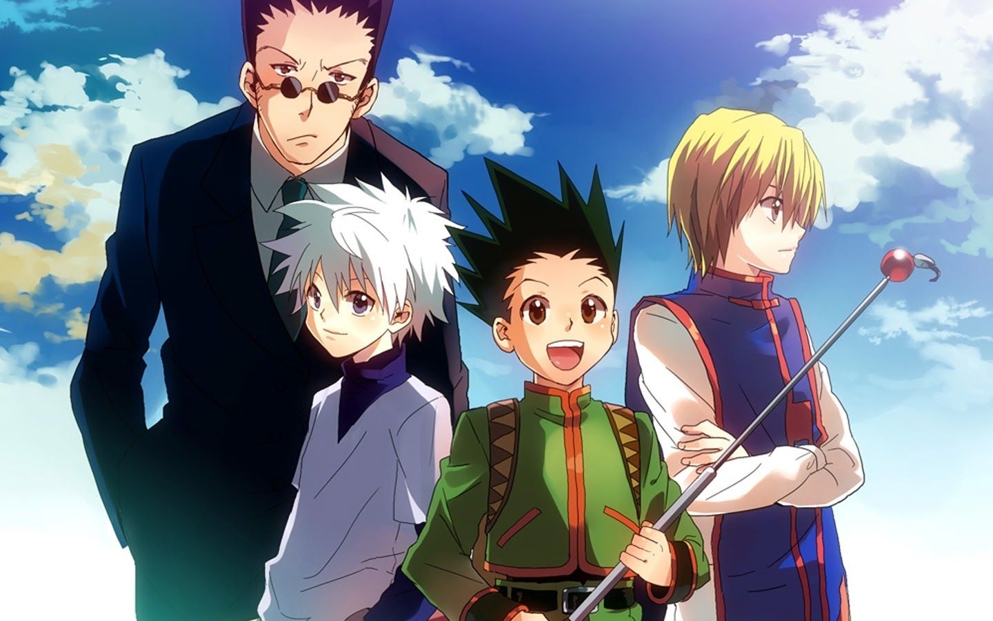 Leorio, Killua, Gon And Kurapika Wallpaper X Hunter Gon