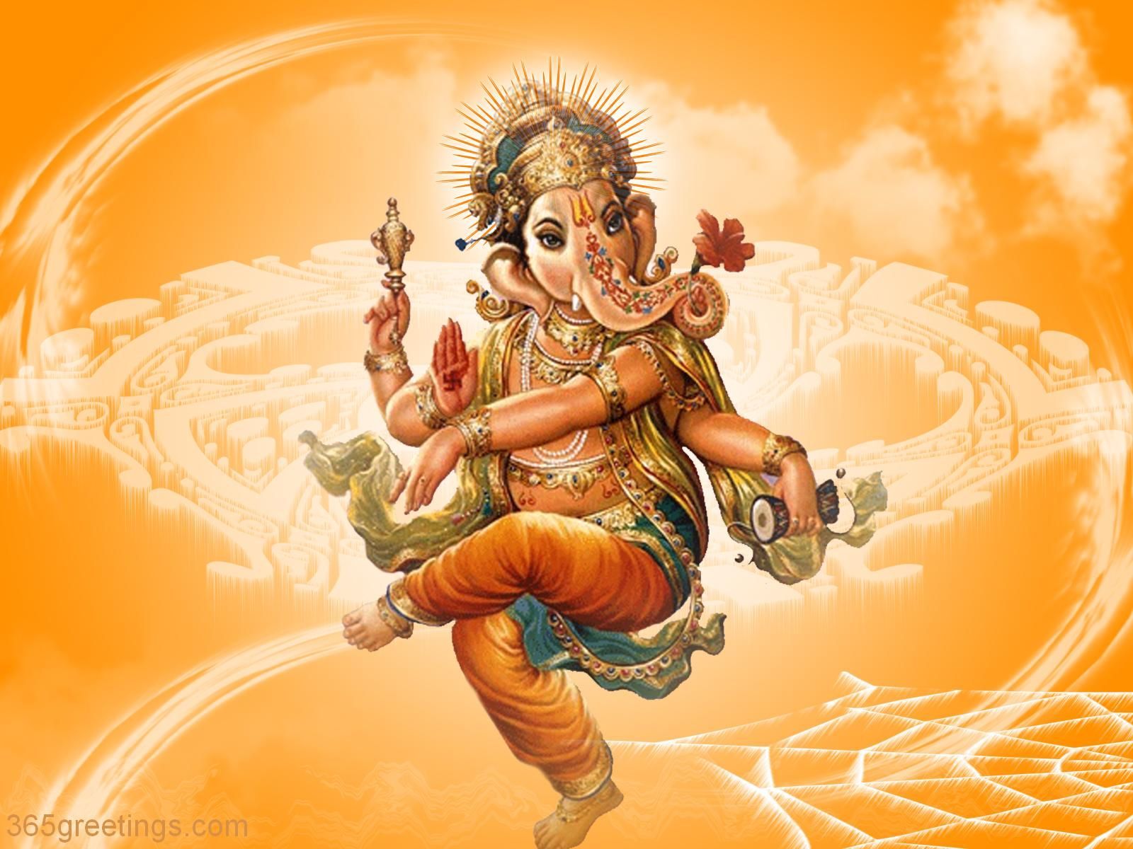 Indian God Ganesha. God Ganesh Hindu Ganesha iPhone Mobile Phone