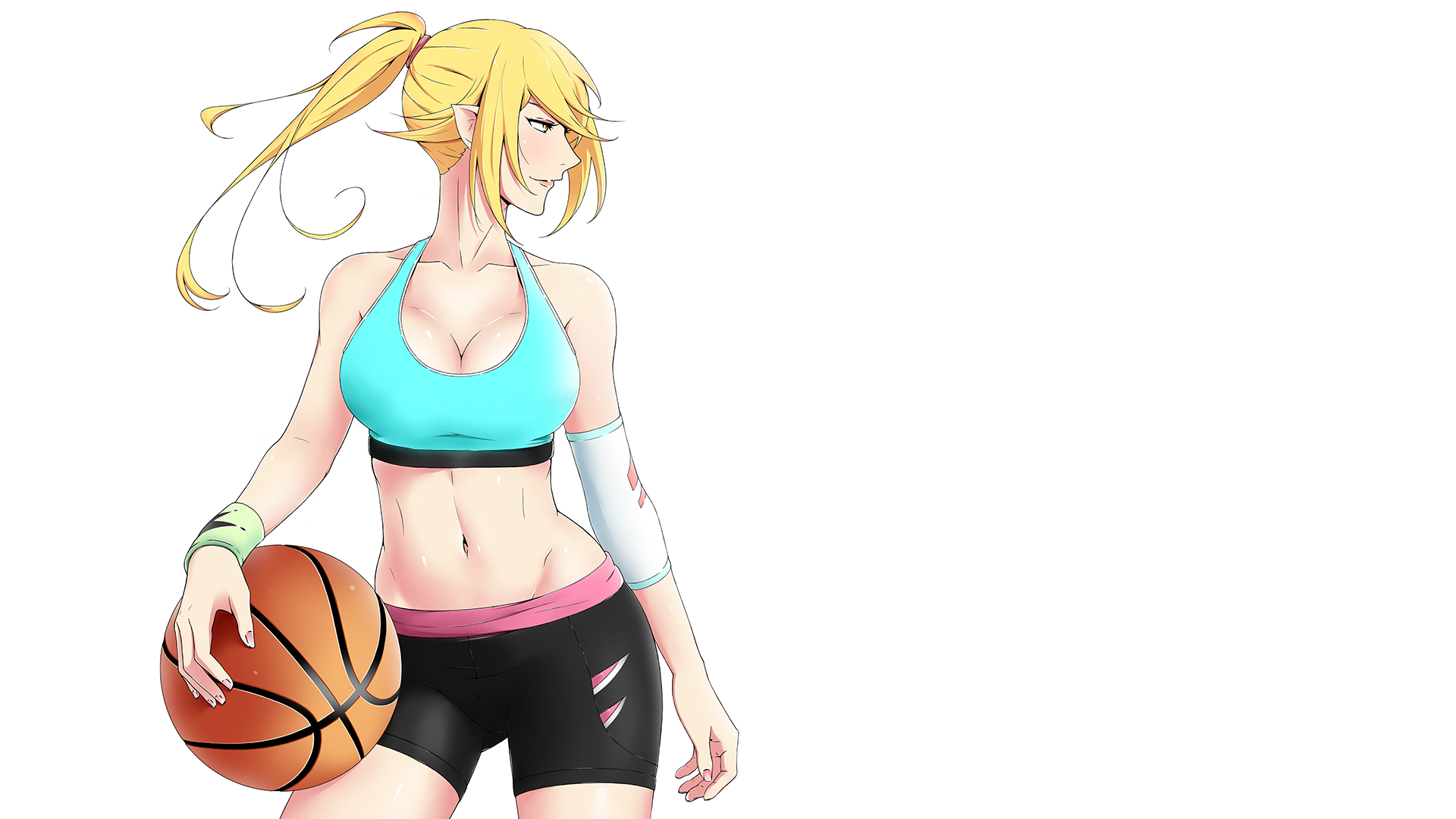 #blonde, #Monogatari Series, #sports, #basketball, #anime
